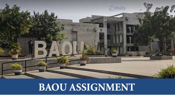 BAOU Assignment