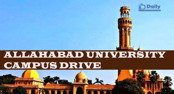 Allahabad University Campus Drive