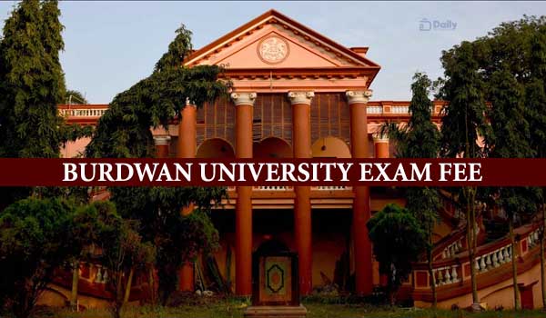 Burdwan University Exam Fees