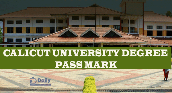 Calicut University Degree Pass Mark