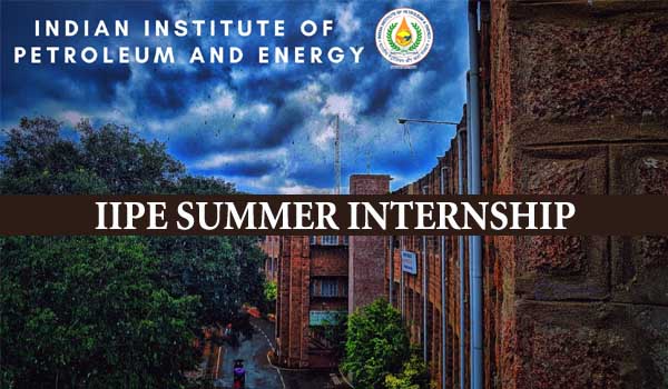 IIPE Summer Internship