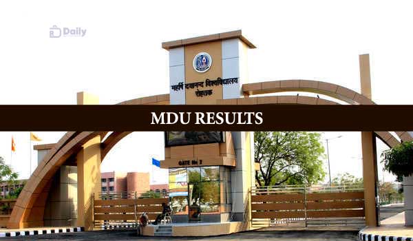 Maharshi Dayanand University Result