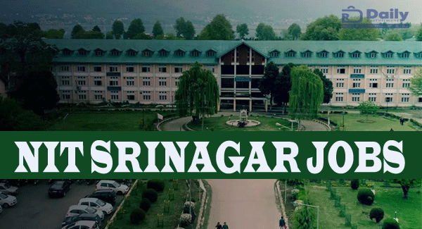 NIT Srinagar Non-Teaching Jobs