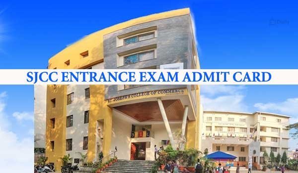 SJCC Entrance Exam Admit Card