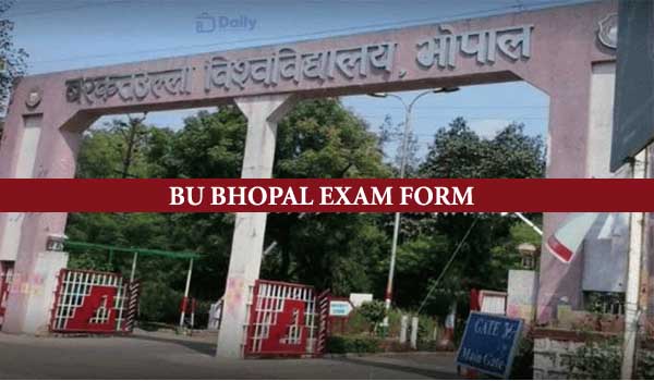 BU Bhopal Exam Form