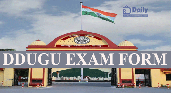 DDU Gorakhpur University Exam Form