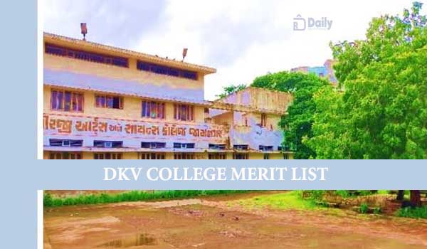 DKV College B.Sc Merit List