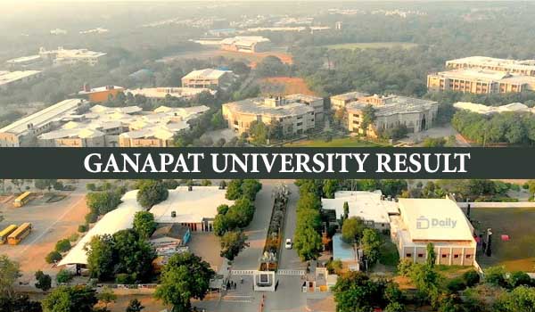 Ganpat University Result