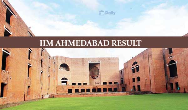 IIM Ahmedabad Result