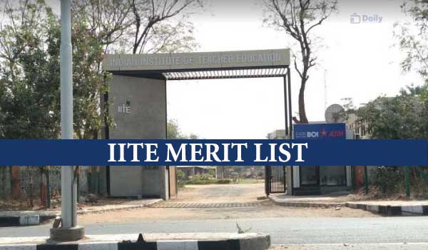 IITE Campus i3T Merit List