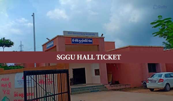 SGG University Entrance Hall Ticket
