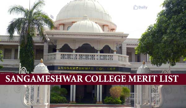 Sangameshwar College Merit List