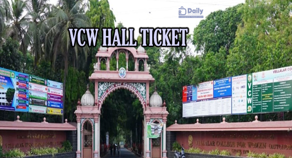VCW Hall ticket