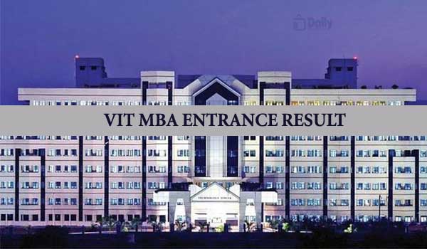 VIT MBA Admission Result
