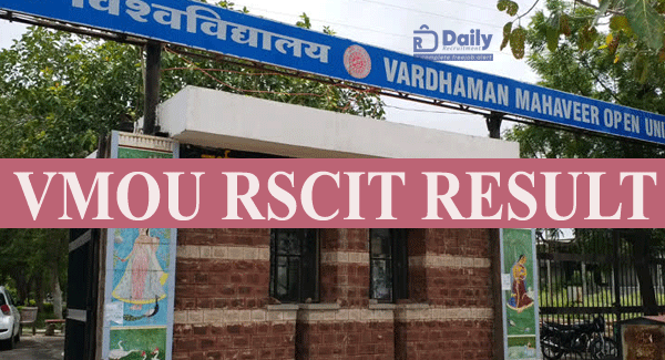 VMOU RSCIT May Exam Result