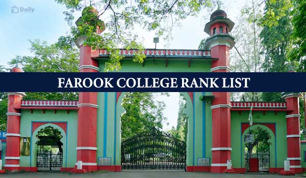 Farook College First Rank List