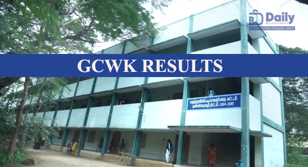 GCWK April Results
