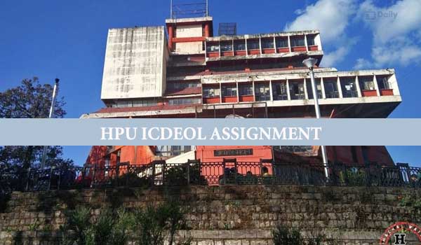 HPU ICDEOL Assignment