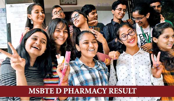 Maharashtra D Pharmacy 1st Year Results