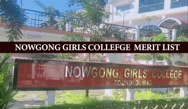 Nowgong Girls College BA Merit List