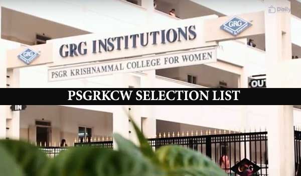 PSGRKCW Selection List
