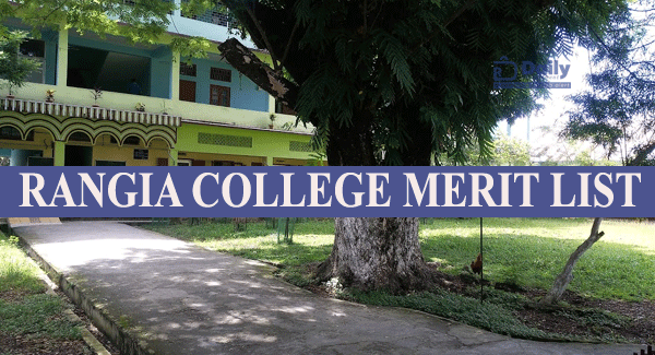 Rangia College UG Merit List