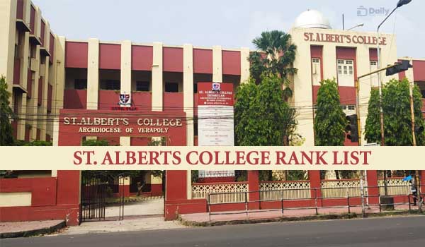 St. Alberts College UG Rank List