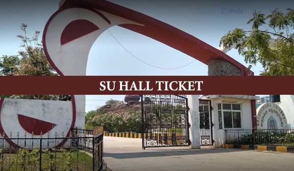 Satavahana University UG 2nd 4th Sem Hall Ticket