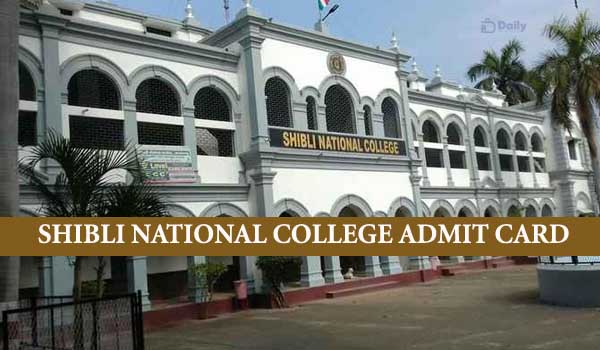 Shibli College Entrance Admit Card