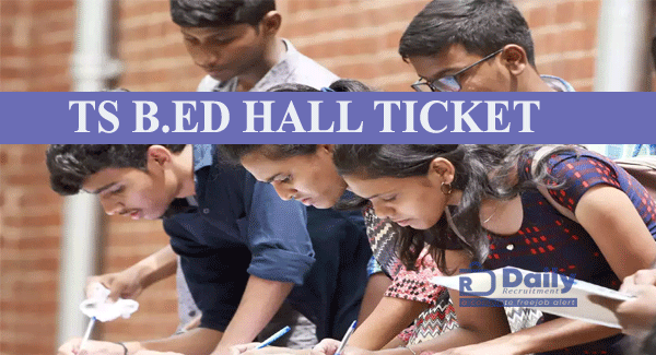 TS B.Ed Hall Ticket Download