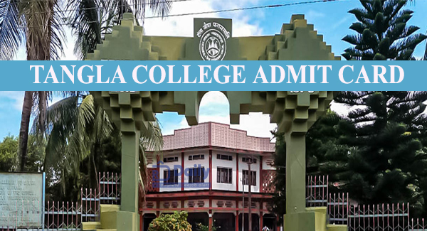 Tangla College Entrance Admit Card
