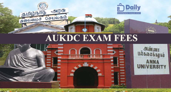 AUKDC Exam Fees