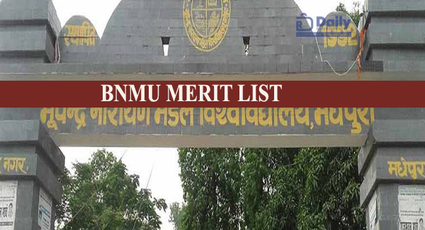 Bhupendra Narayan Mandal University Merit List
