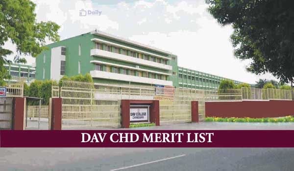 DAV College Chandigarh Merit List