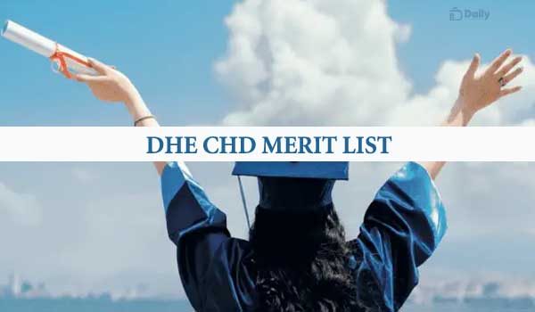 DHE Chandigarh UG Admission Merit List