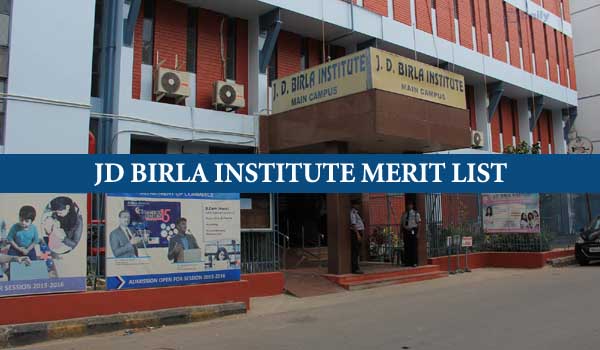 JDBI Kolkata 1st Merit List