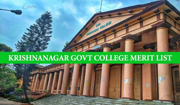 Krishnanagar Govt College Final Merit List