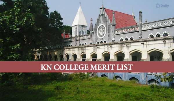KN College UG Provisional Merit List