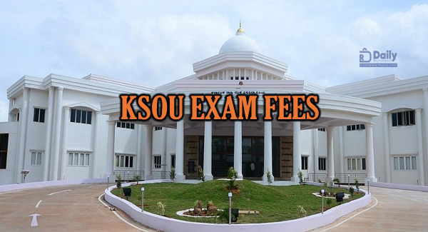 KSOU Exam Fees