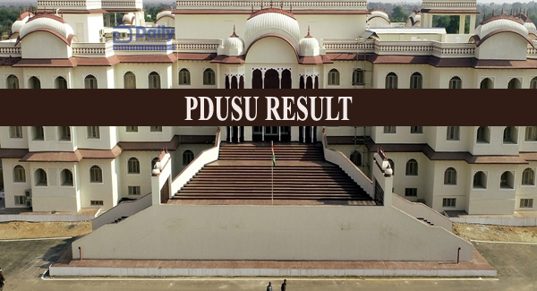 PDUSU BCOM Final Year Result