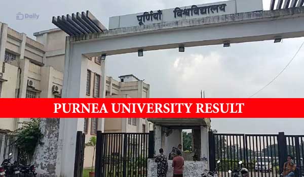 Purnea University BSc BA Part 2 Result