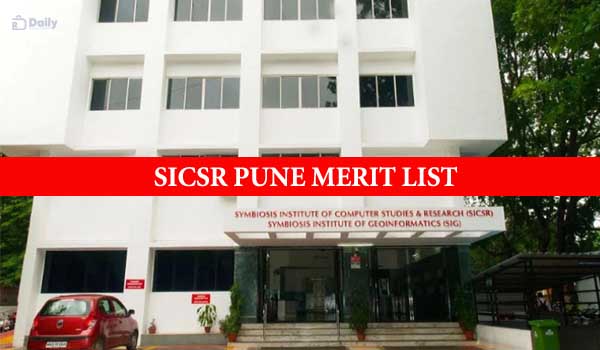 SICSR Pune BCA BBA First Merit List
