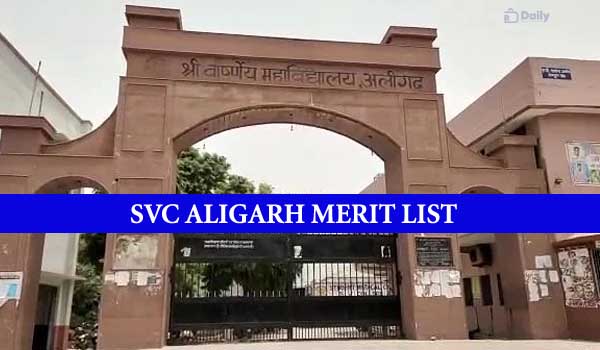 SVC Aligarh Merit List