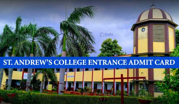 St. Andrews College Entrance Admit Card