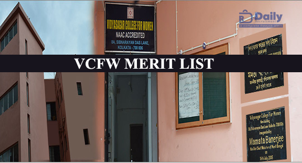 VCFW Provisional Merit List