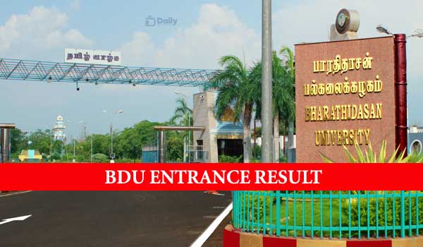 BDU Ph.D Entrance Exam Result