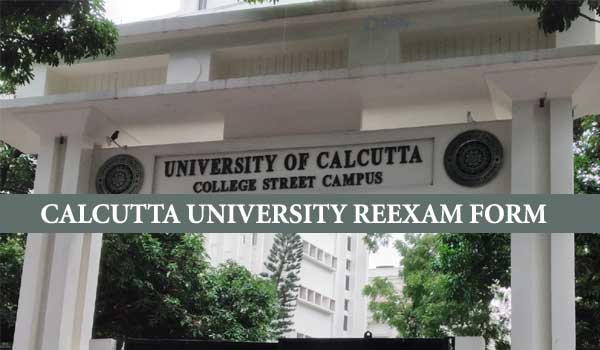Calcutta University Reexamination Form