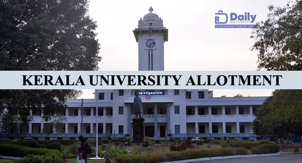 Kerala University PG Supplementary Allotment