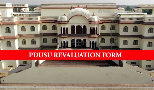 Shekhawati University Revaluation Form