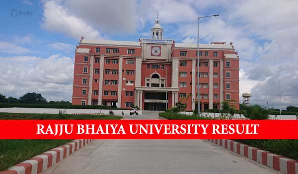 Rajju Bhaiya University BA 1st Year Result